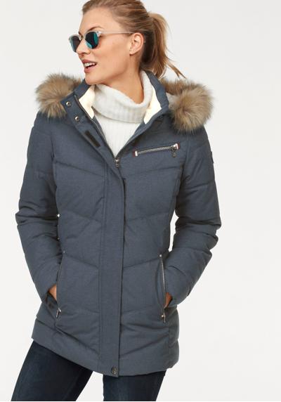 marine (outdoorjacke aus nachhaltigem material)