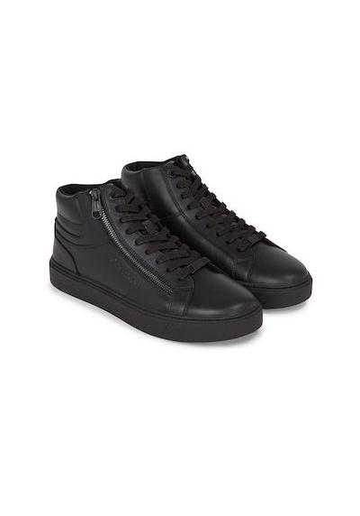 Ботинки на шнуровке с декоративной молнией.»HIGH TOP LACE UP W/ZIP RUBB«