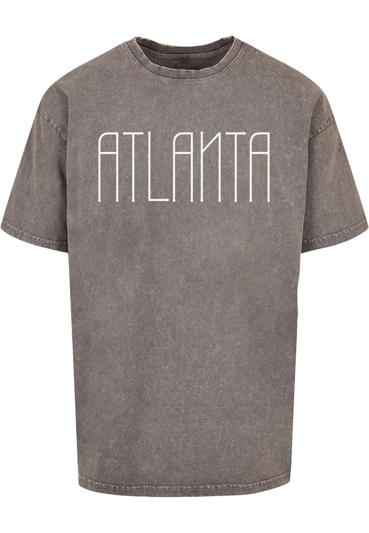 футболка Herren Atlanta X Acid Washed Heavy Oversize Tee