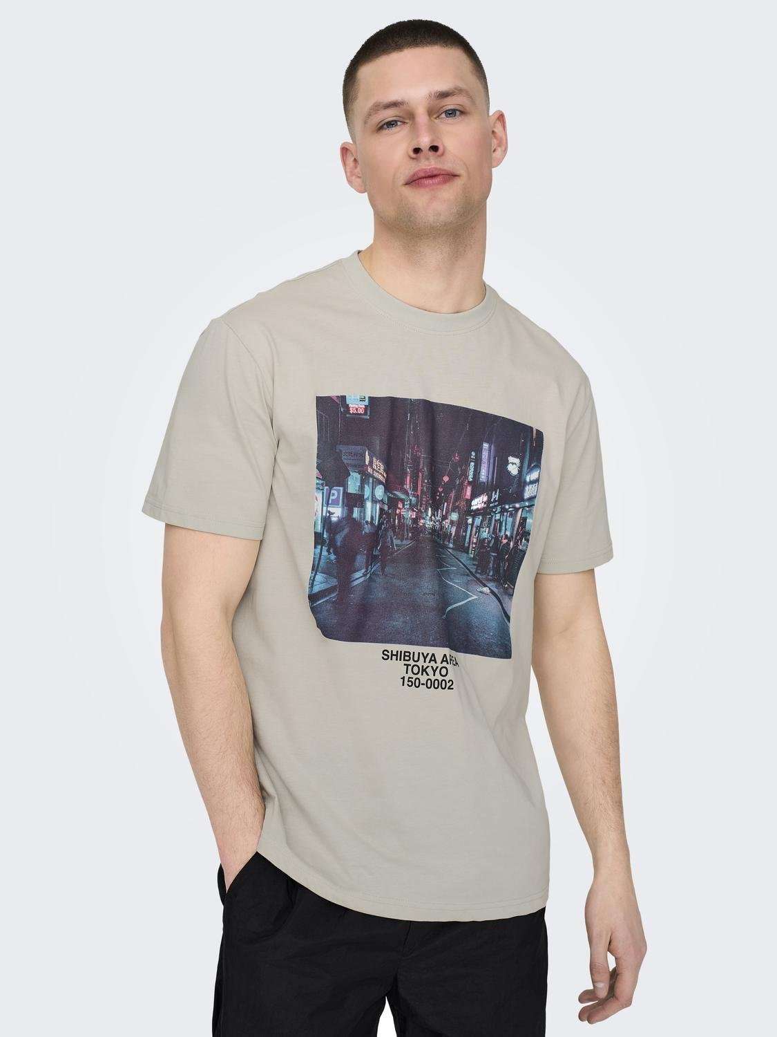 Рубашка с коротким рукавом»ONSLEX LIFE REG PHOTOPRINT SS TEE«