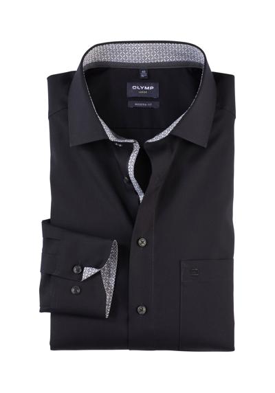 Деловая рубашка с удлиненными рукавами Luxor modern fit