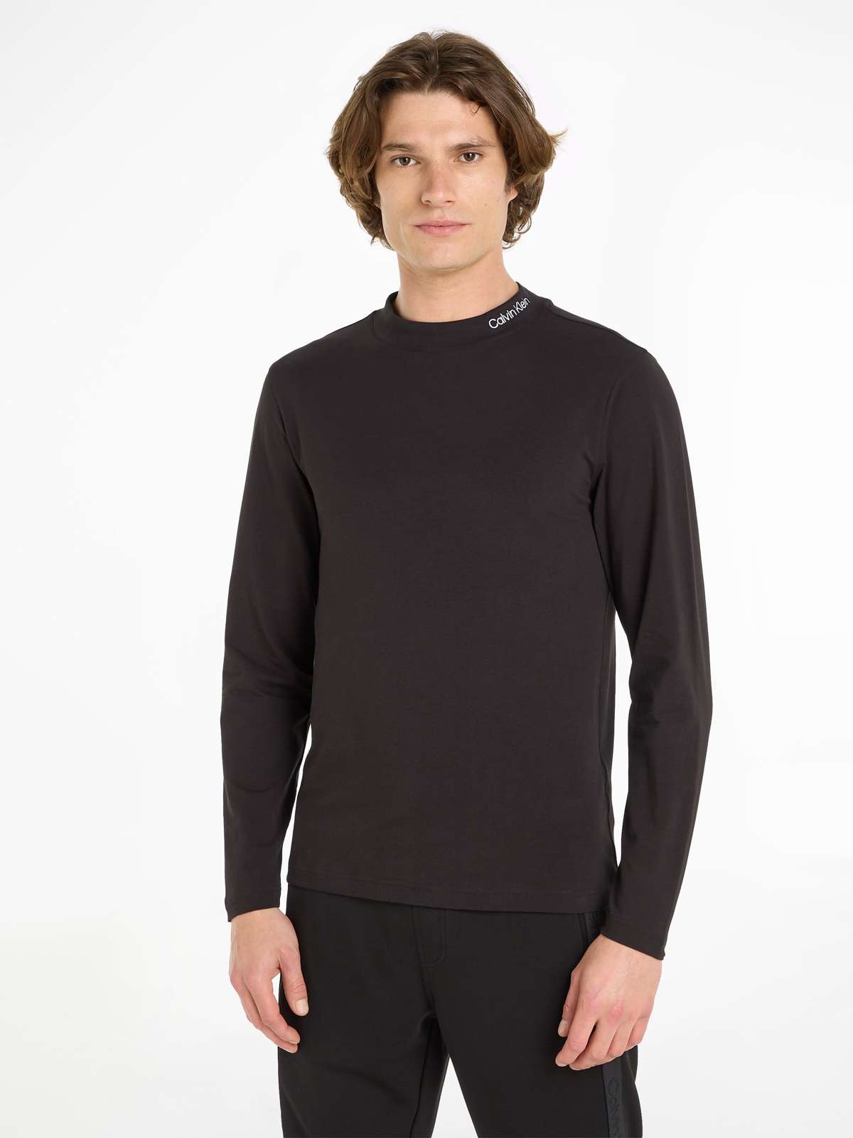 Рубашка с длинным рукавом LOGO MOCK NECK LS T-SHIRT