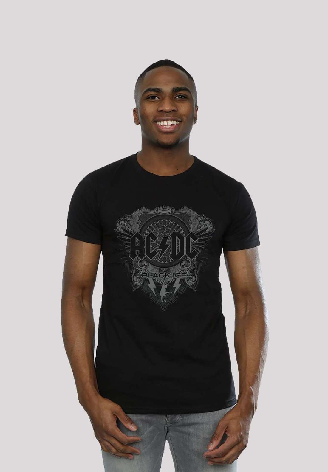 футболка ACDC Black Ice für Kinder & Herren