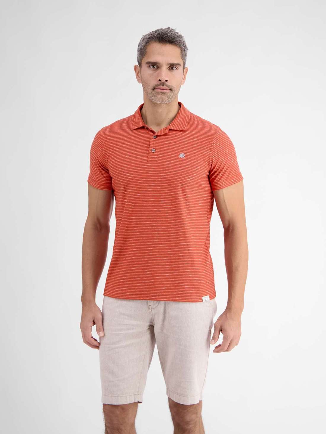 рубашка поло LERROS Fineliner Poloshirt für Herren