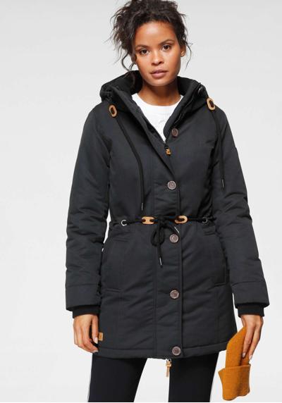 schwarz (winterjacke aus nachhaltigem material)