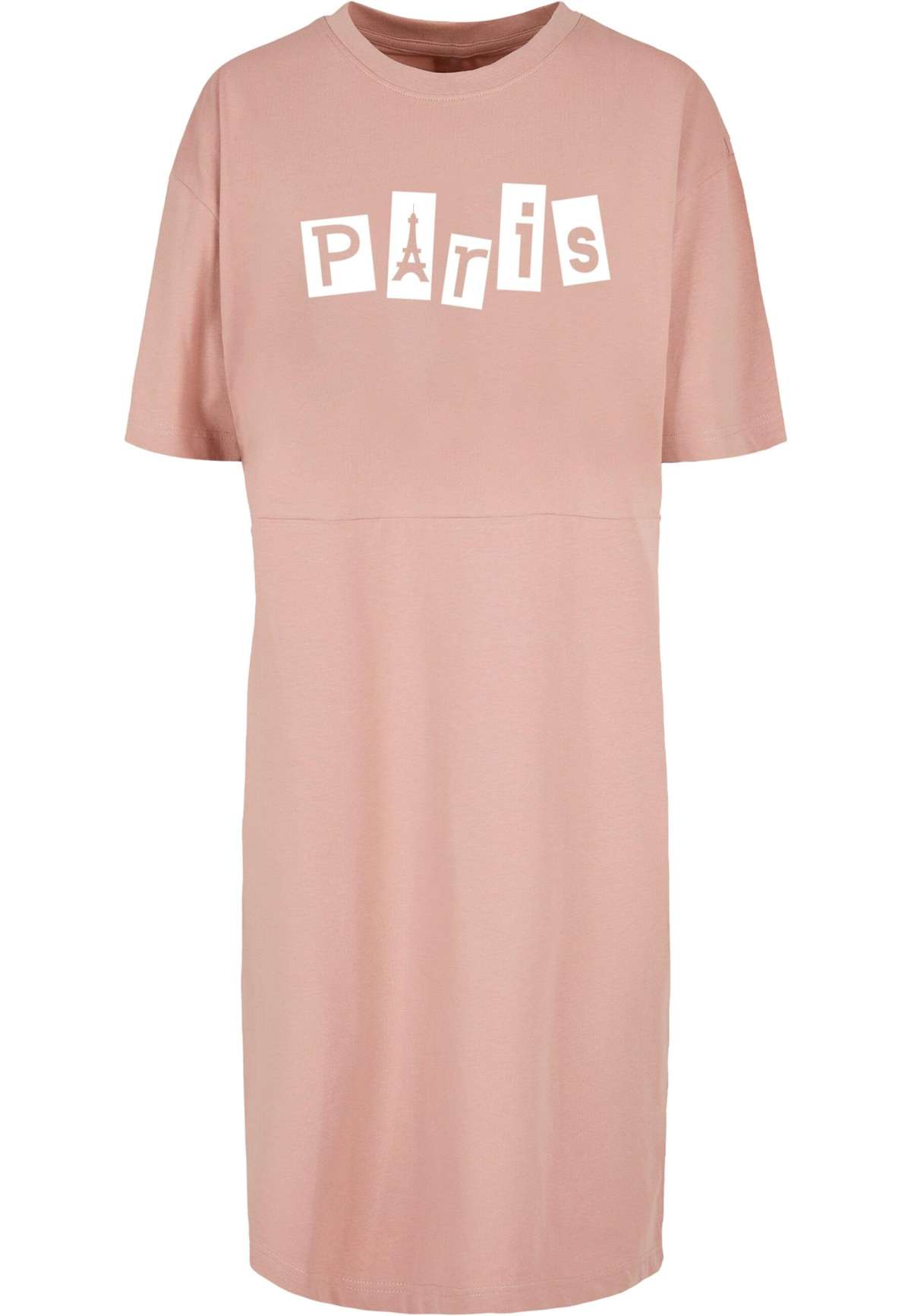 Платье-рубашка »Damen Ladies Paris X Organic Oversized Slit Tee Dress«