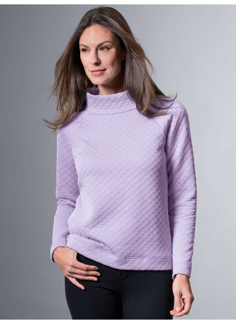 толстовка TRIGEMA Sweatshirt in Jacquard-Strick-Qualitat