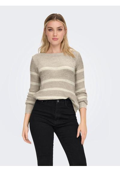 Simply Taupe Stripes:Eggnog