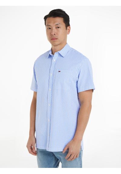 Рубашка с коротким рукавом TJM REG STRIPE SEERSUCKER SHIRT