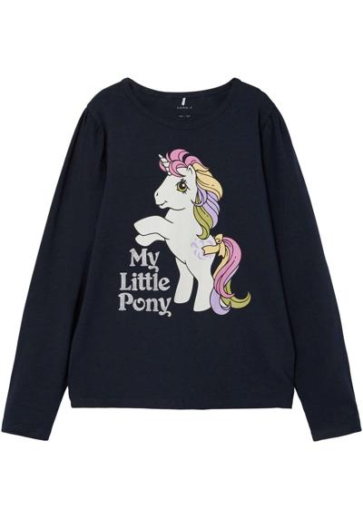 Рубашка с длинными рукавами и принтом My Little Pony.