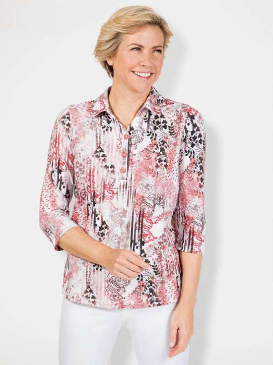 коралловый-графит-с рисунком