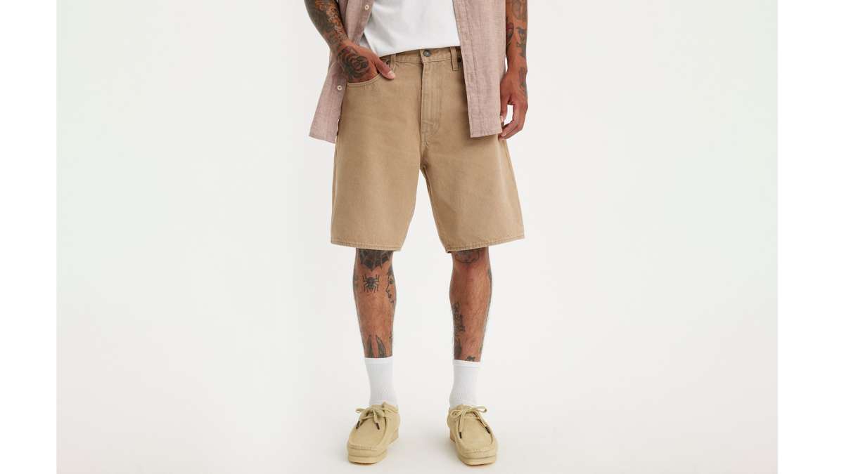 Джинсовые шорты»468 STAY LOOSE SHORTS BROWNS«