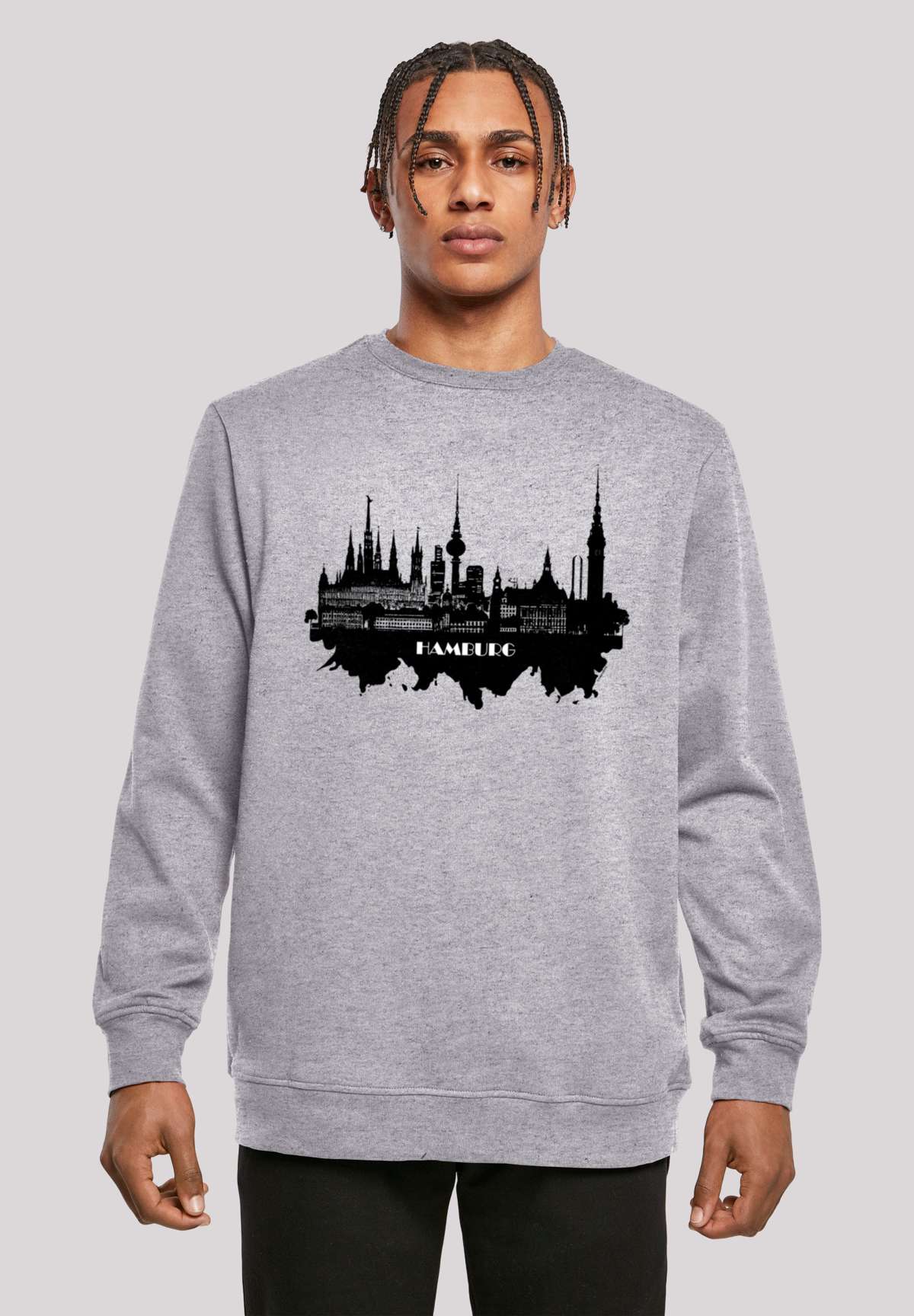 Толстовка с капюшоном»Cities Collection - Hamburg skyline«