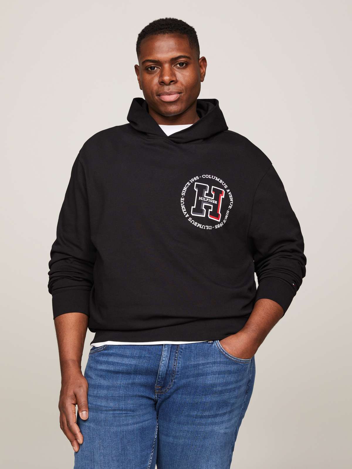 Толстовка с капюшоном BT-HILFIGER H ROUNDEL HOODY-B