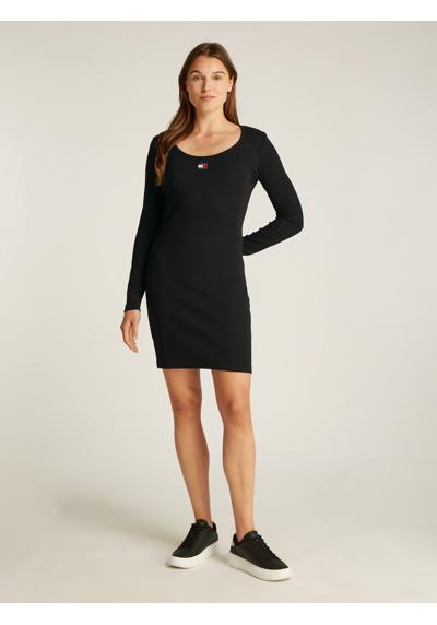 Трикотажное платье больших размеров TJW BADGE RIB BODYCON DRESS EXT