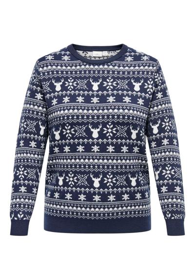 Рождественский свитер »CARXMAS WINTER LS O-NECK KNT«