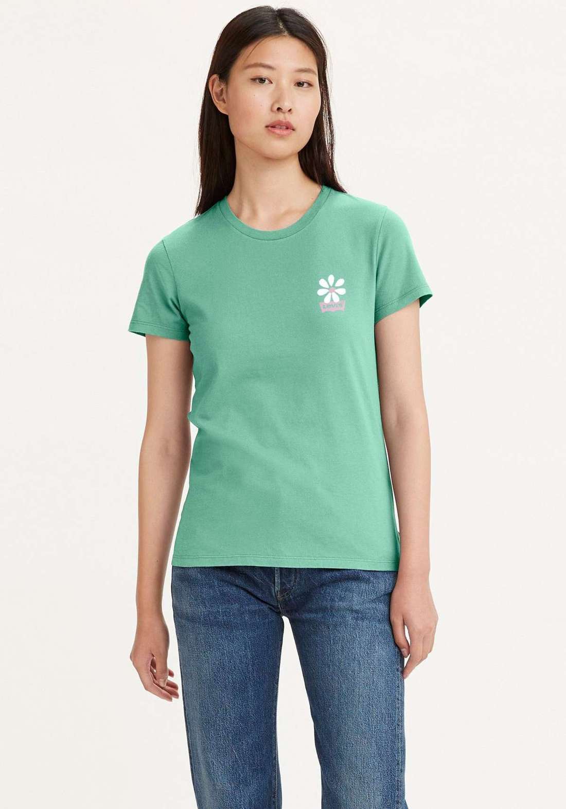 рубашка с круглым вырезом THE PERFECT TEE