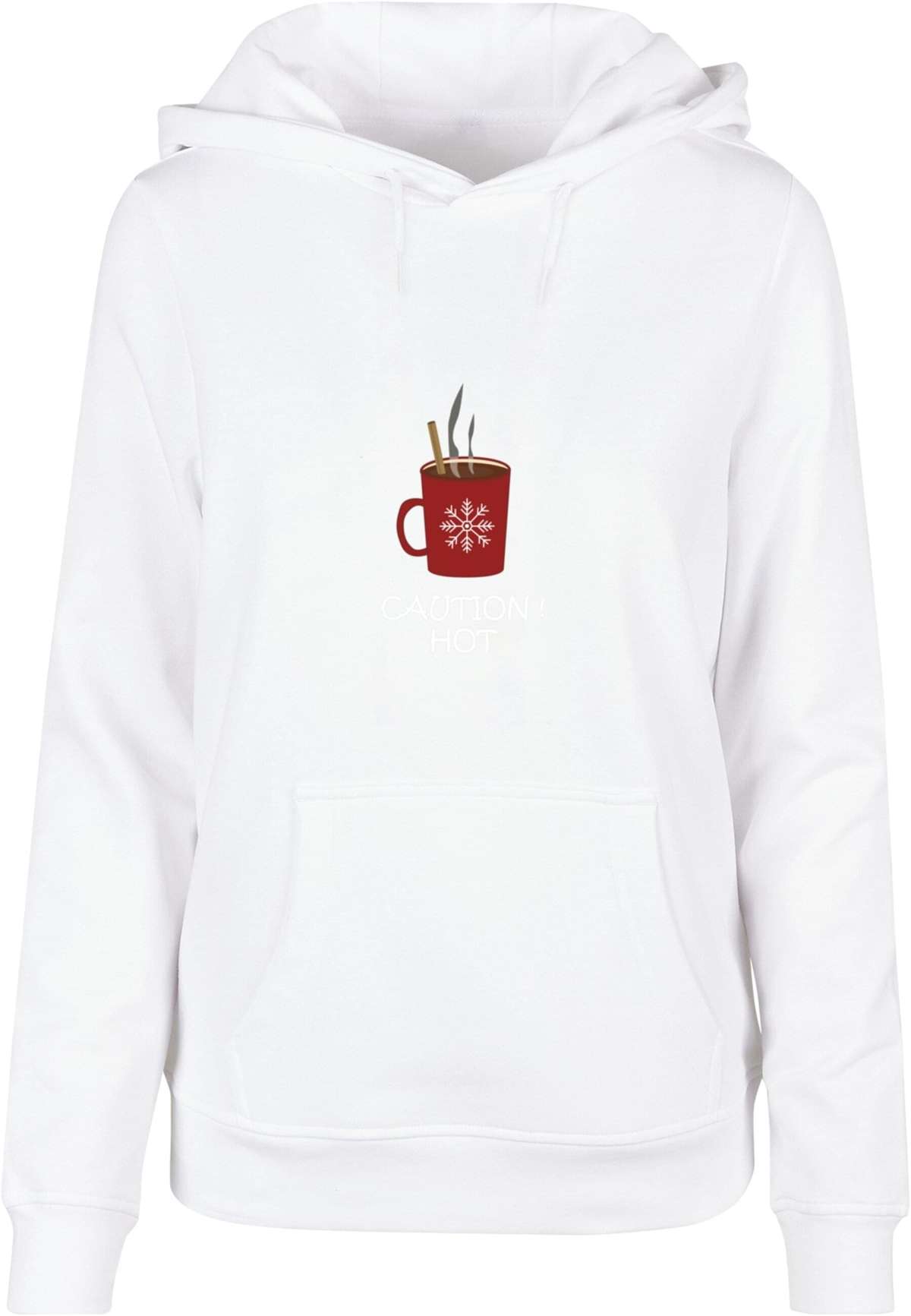 Толстовка с капюшоном Damen Ladies Caution Hot Basic Hoody