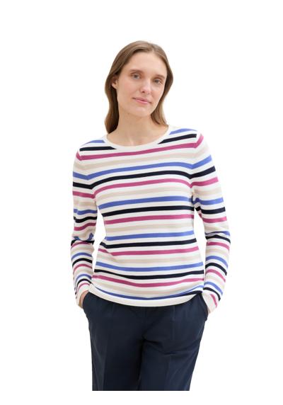 colorful knit stripe design