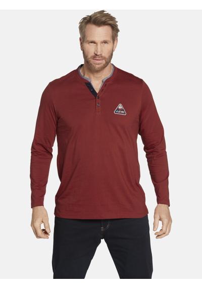 Рубашка с длинными рукавами и разрезами по бокам Langarmshirt NICIAS