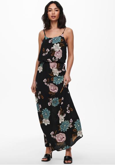 Black AOP:FIELD OF FLOWER