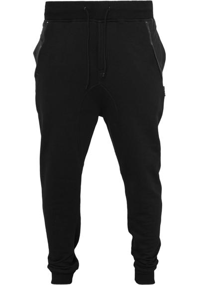 Тканевые брюки Urban Classics Herren Side Zip Leather Pocket Sweatpant