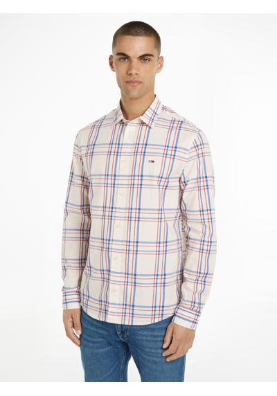 Рубашка с длинным рукавом TJM REG POPLIN CHECK SHIRT