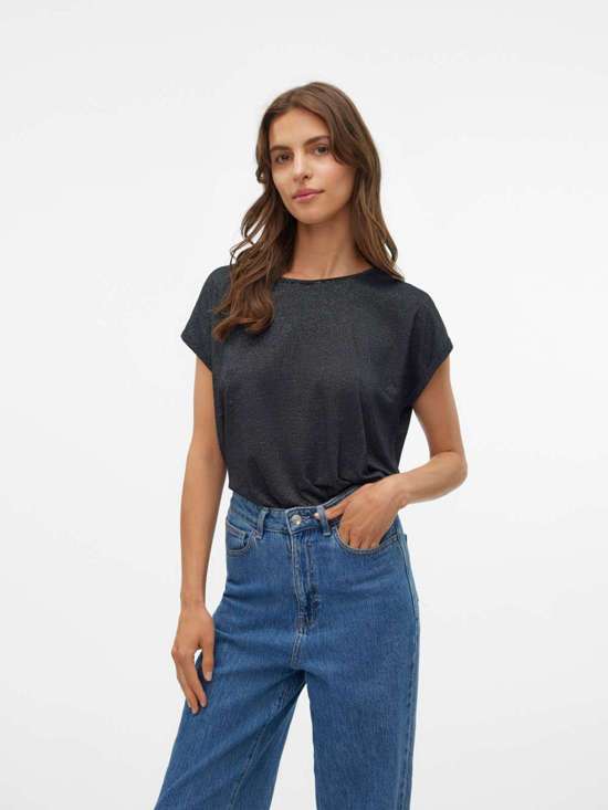 Black Stripes:SILVER LUREX