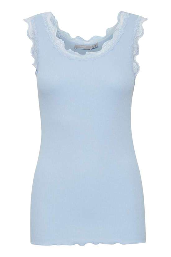 синий пудровый