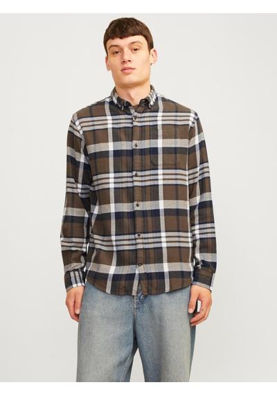 Рубашка в клетку JJECLASSIC AUTUMN CHECK SHIRT LS SN