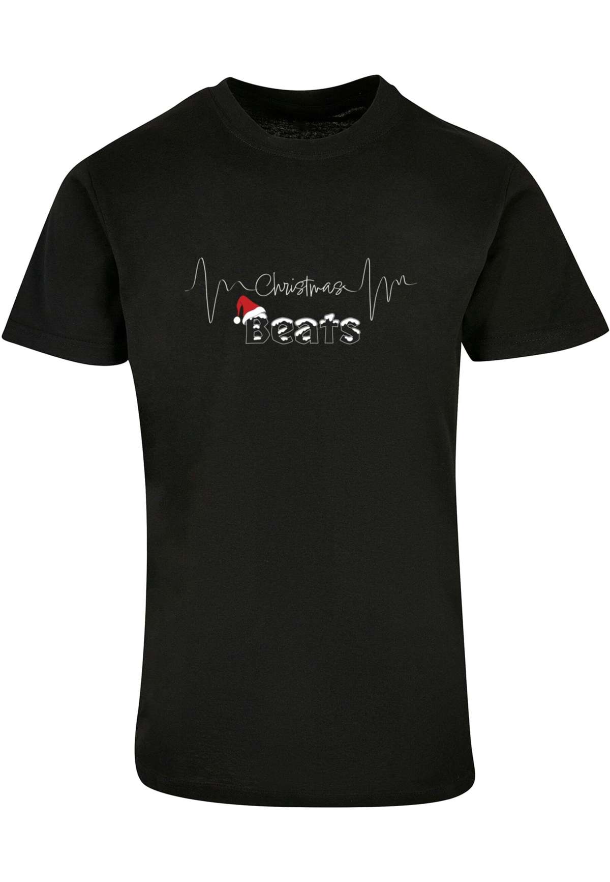 футболка Herren Christmas beats Basic Round Neck T-Shirt