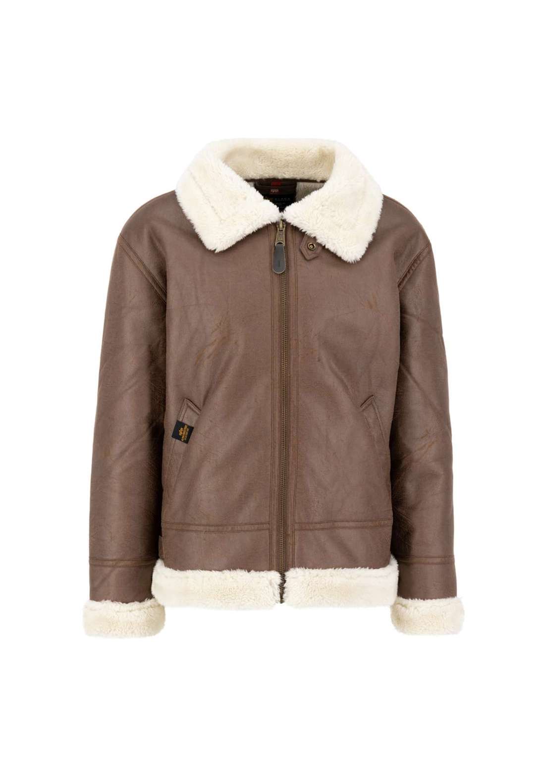 Кожаная куртка Men - Bomber Jackets B-3 Faux Leather