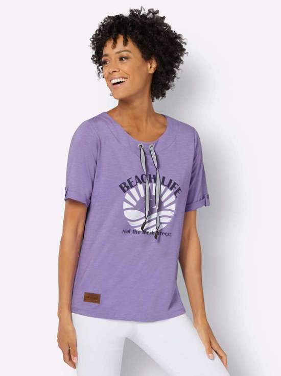 лаванда-экрю-с рисунком