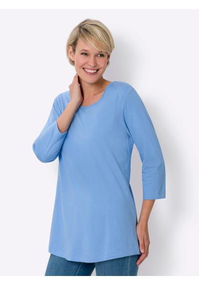 himmelblau + apricot