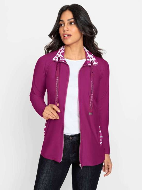 пурпурный-экрю-С рисунком