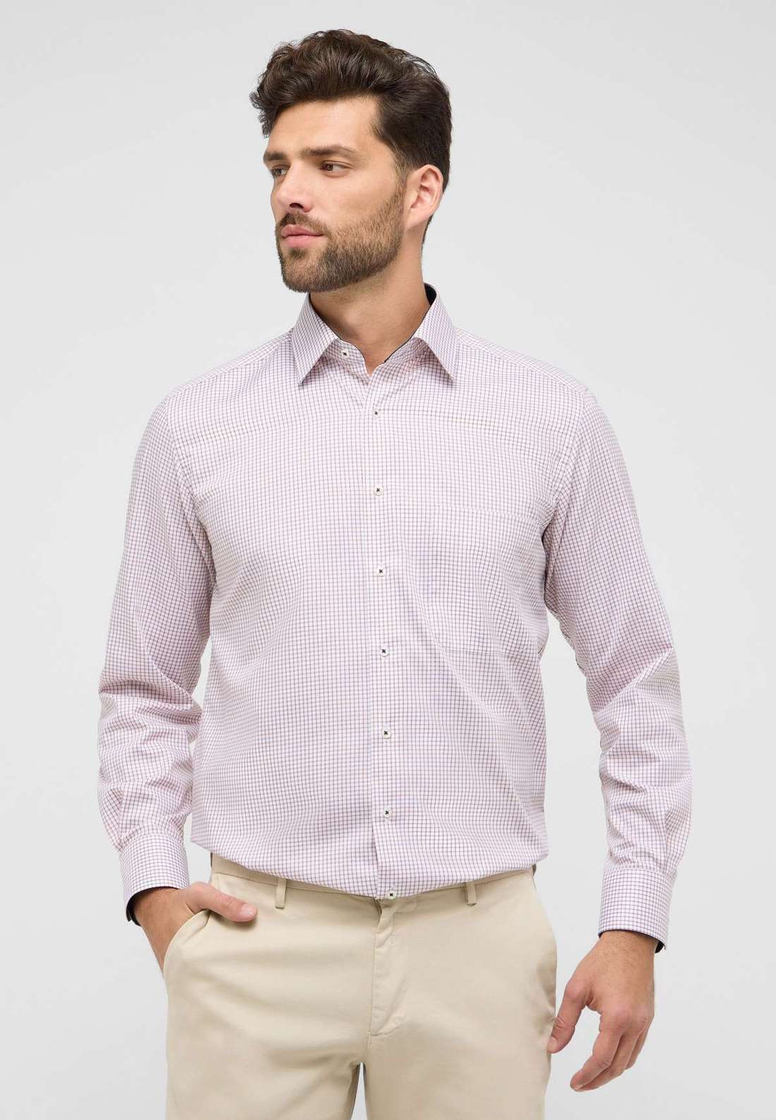 Рубашка с длинным рукавом COMFORT FIT