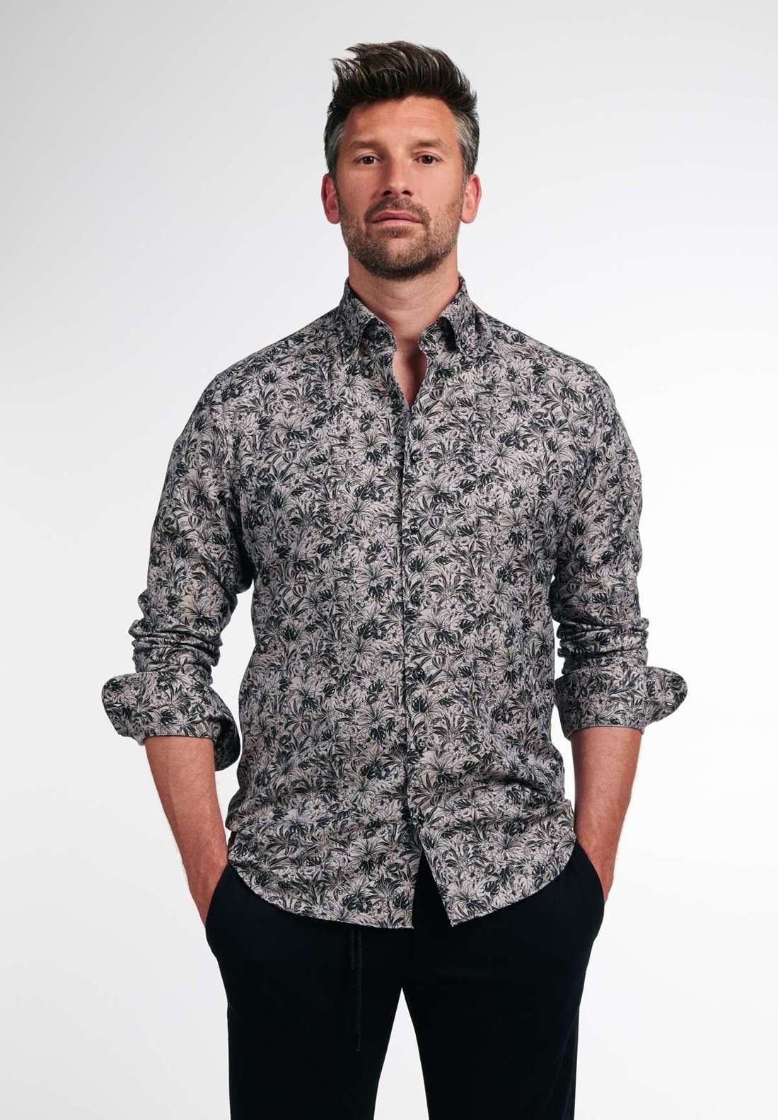 Рубашка с длинным рукавом MODERN FIT