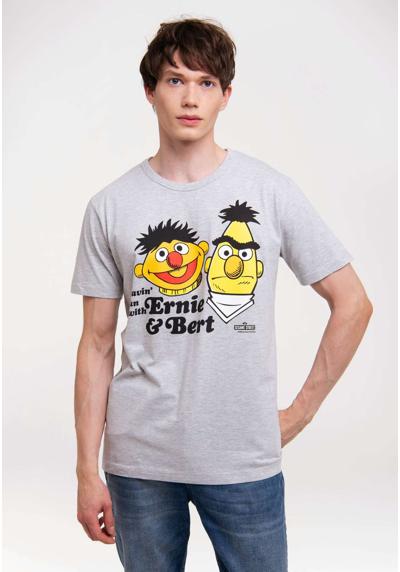 Футболка с ретро-принтом Ernie & Bert - Havin`Fun