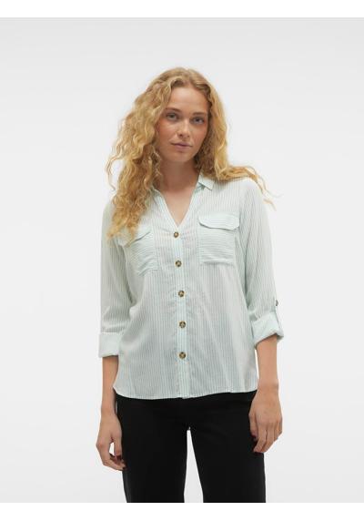 Silt Green Stripes:Snow white