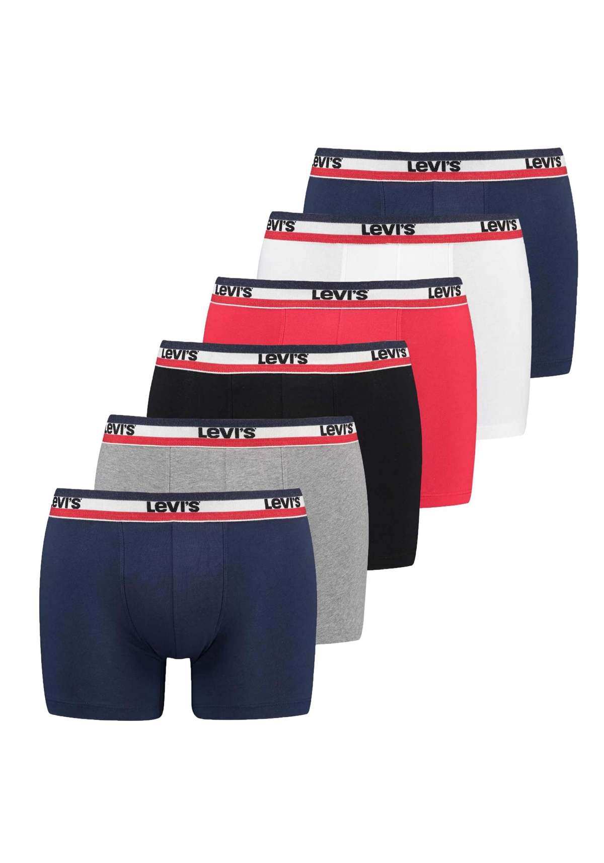 Боксеры Boxershort SPRTSWR LOGO BOXER BRIEF ORG CO 6P ECOM 6er Pack