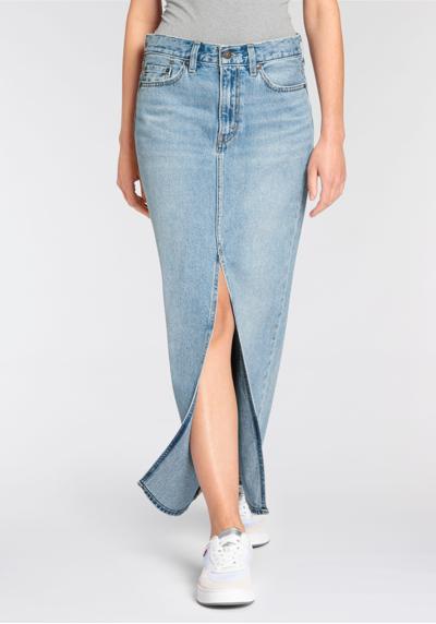 Джинсовая юбка Ankle Column Skirt