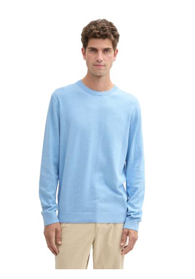 sky blue dark melange