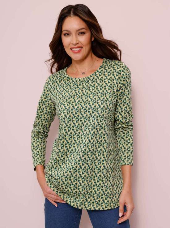 светло-зеленый-мусс-с рисунком