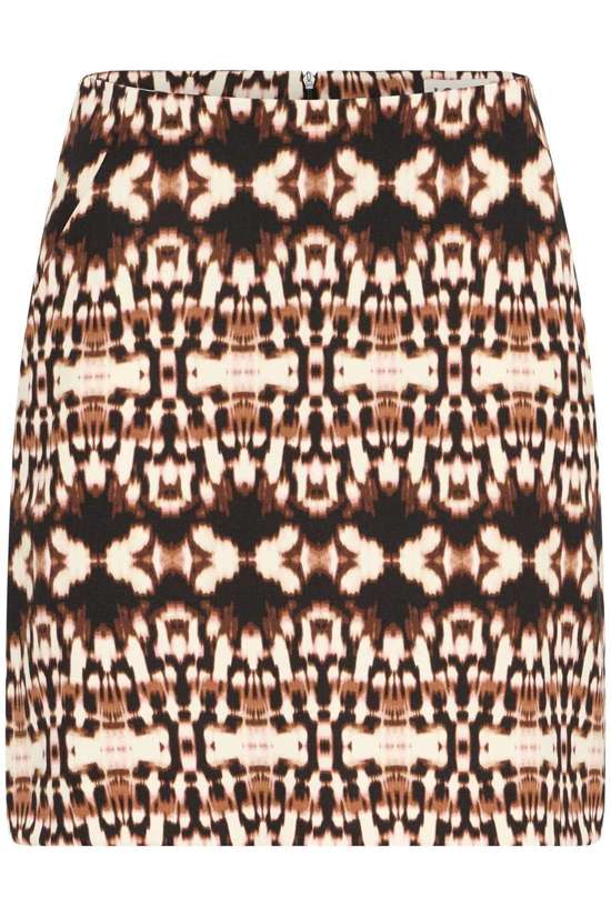 Brown Ikat aop