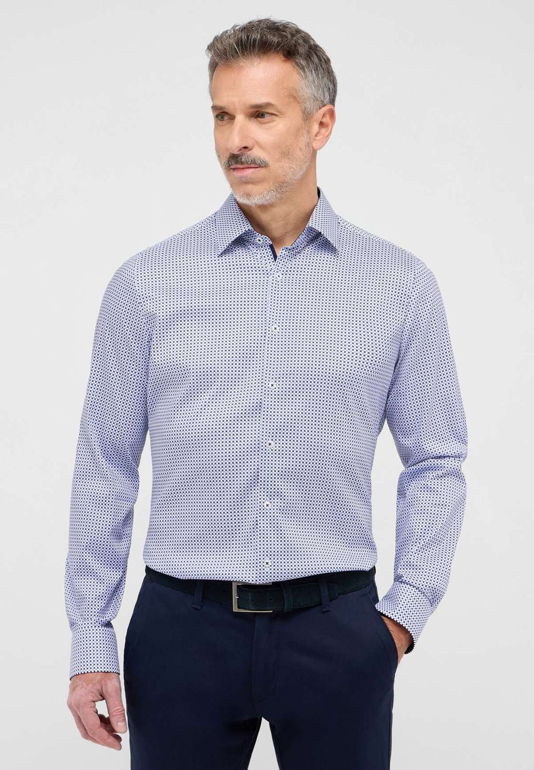 Рубашка с длинным рукавом SLIM FIT