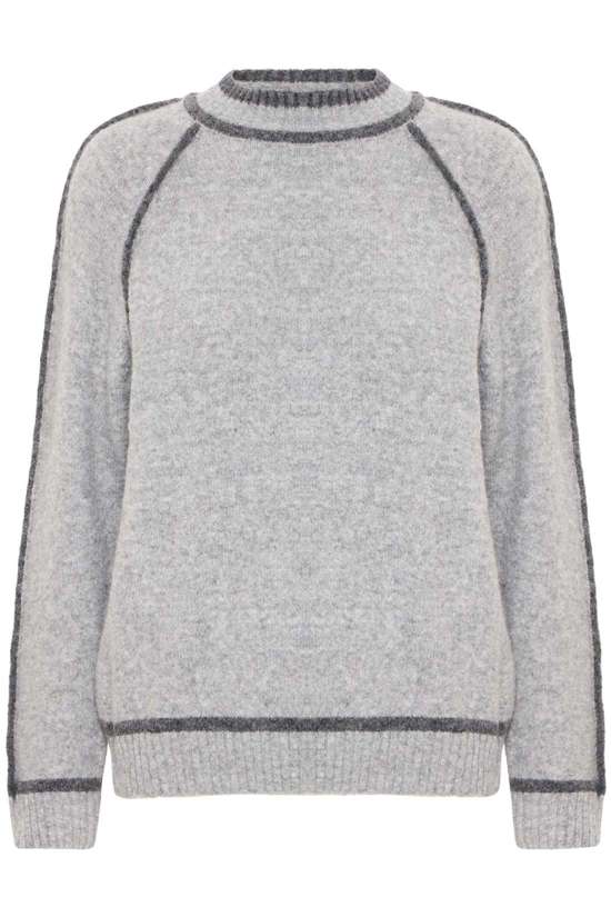 mid grey melange mix