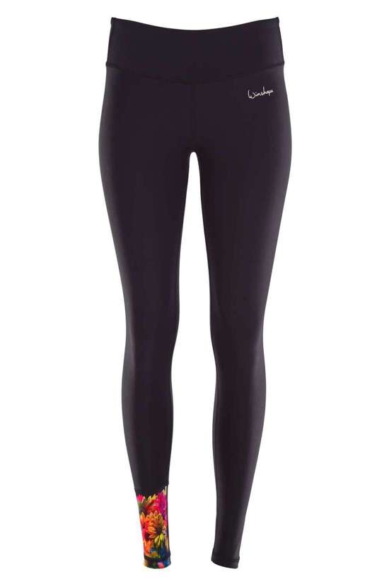 Леггинсы с легким компрессионным эффектом. AEL106-Rainbow-Flowers