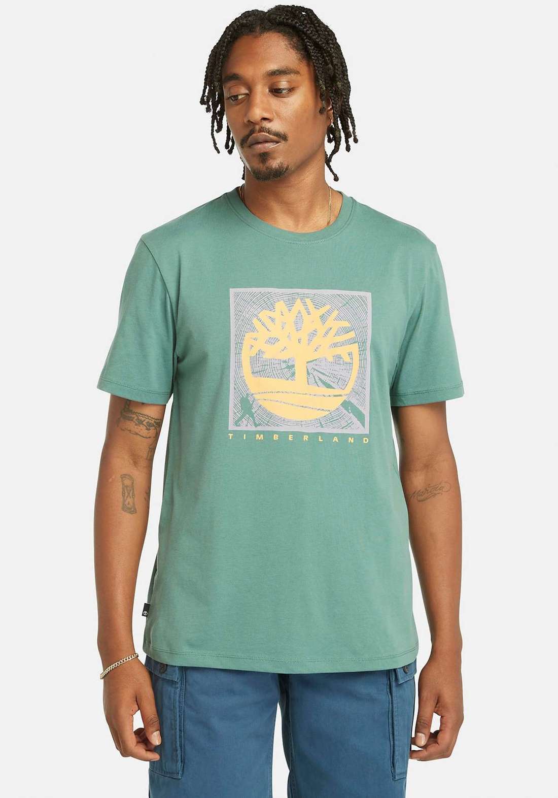 Футболка больших размеров Short Sleeve Front Graphic Tee
