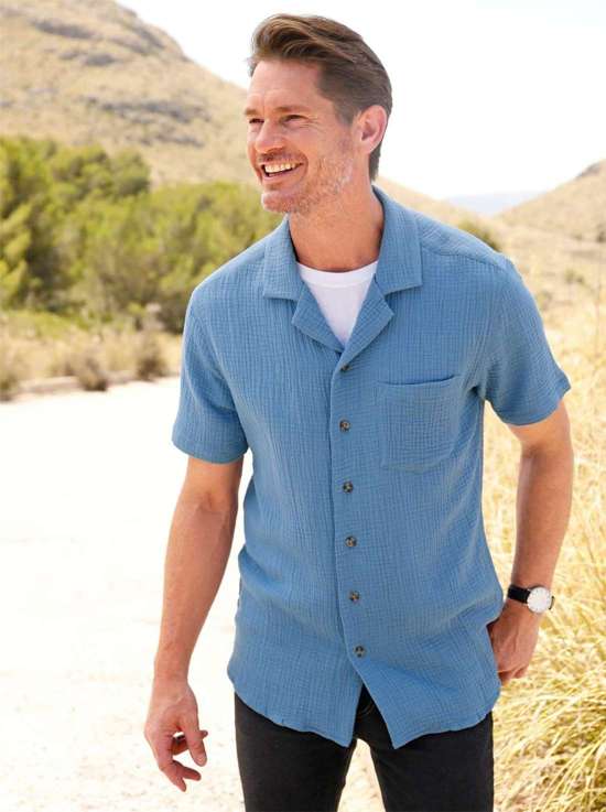 средний синий