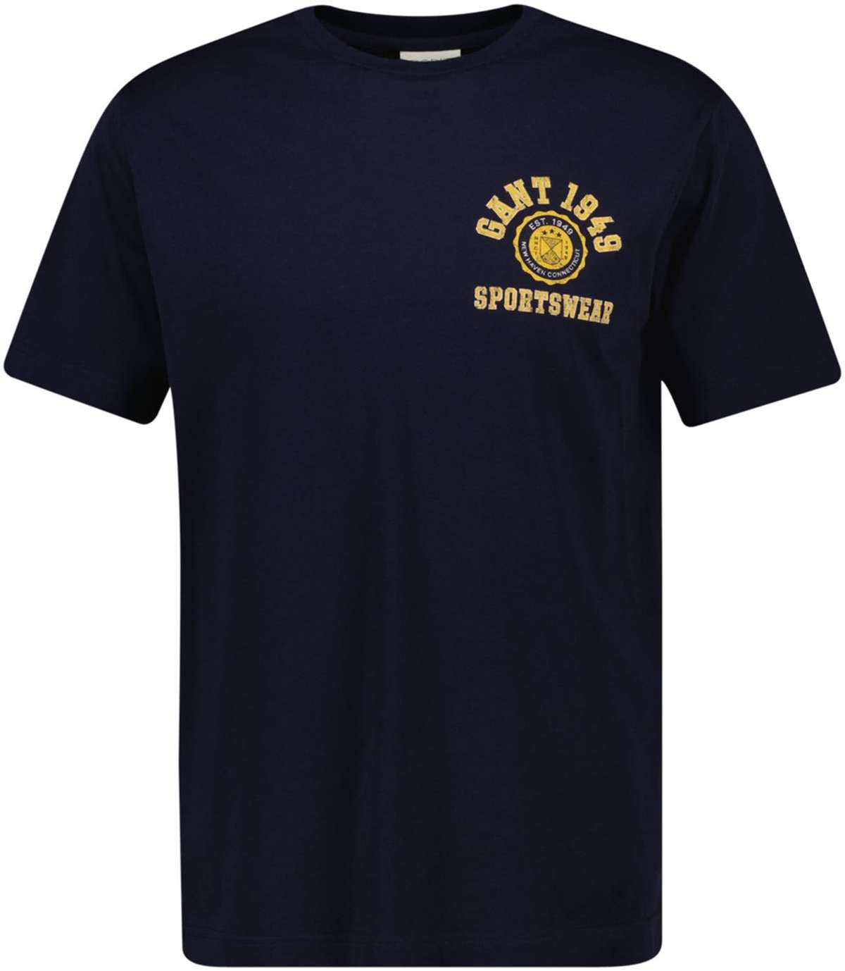 Футболка с контрастным принтом CREST GRAPHIC TSHIRT